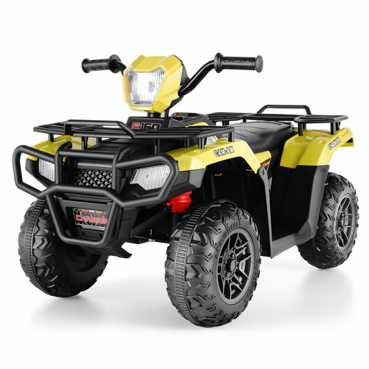 Electric 4-Wheeler Quad for Kids - 12V Battery Powered Ride-On with Dual Speeds