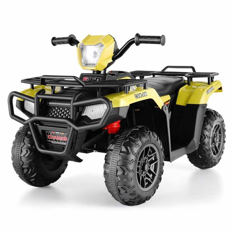 Load image into Gallery viewer, Electric 4-Wheeler Quad Car for Kids with MP3 &amp; Light - 12V Battery Powered
