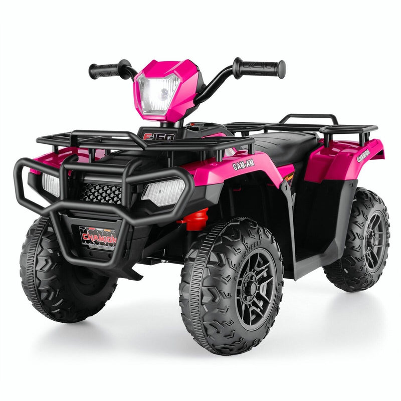 Load image into Gallery viewer, Electric 4-Wheeler Quad Car for Kids with MP3 &amp; Light - 12V Battery Powered
