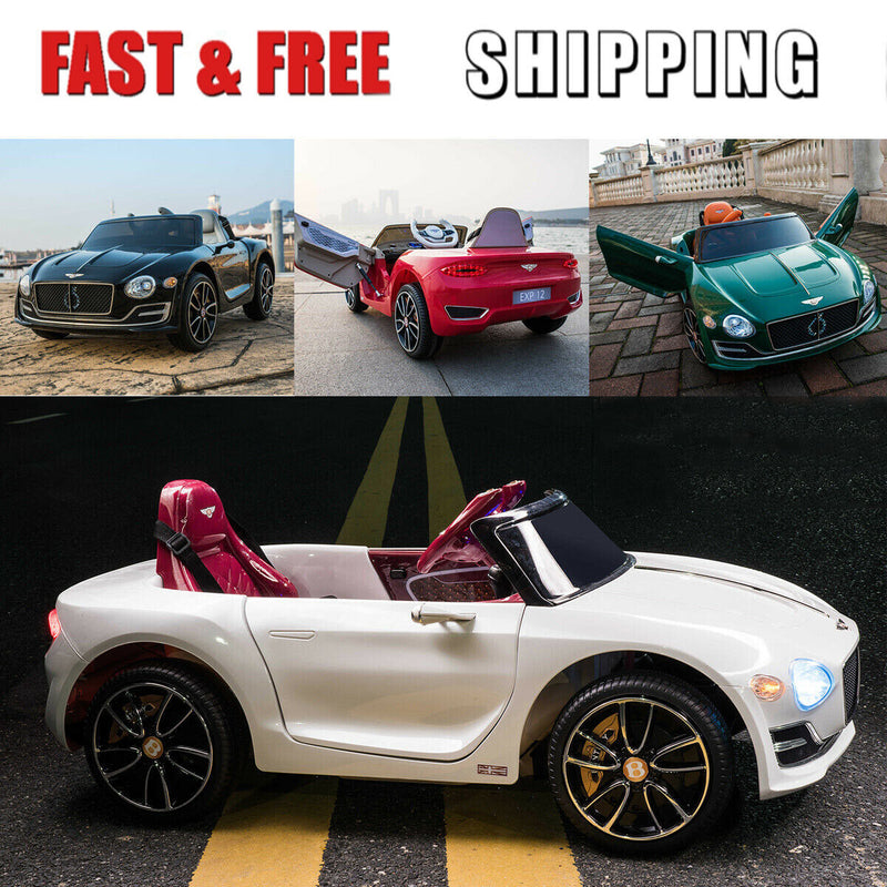 Load image into Gallery viewer, Electric 12V Kids Ride On Car with 2.4G Remote Control - Bentley Style GT Coupe EXP12
