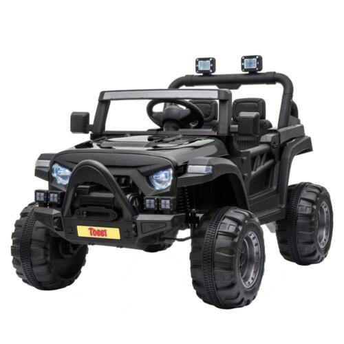 Load image into Gallery viewer, Electric 12V Off-Road Car with Remote Control - Black
