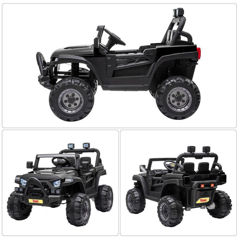 Load image into Gallery viewer, Electric 12V Off-Road Car with Remote Control - Black
