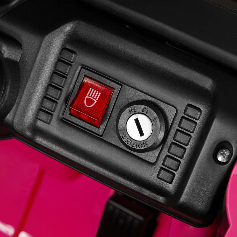 Load image into Gallery viewer, Electric 12V Pink Kids Ride On Jeep with USB, LED, Bluetooth, and RC Control
