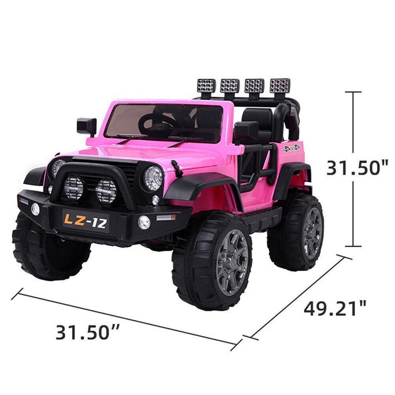 Load image into Gallery viewer, Electric 12V Ride-On Toy Car for Kids with Remote Control - 3 Speeds, Pink
