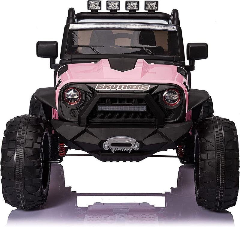 Load image into Gallery viewer, Electric 2-Seater Jeep for Kids with 400W Motor, LED Lights, and 24V Battery
