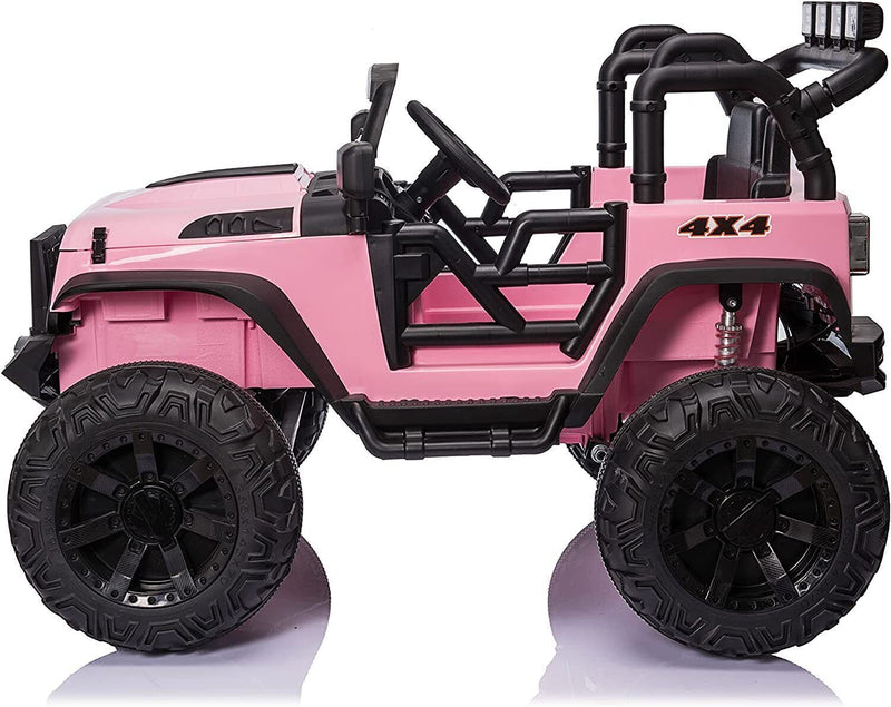 Load image into Gallery viewer, Electric 2-Seater Jeep for Kids with 400W Motor, LED Lights, and 24V Battery
