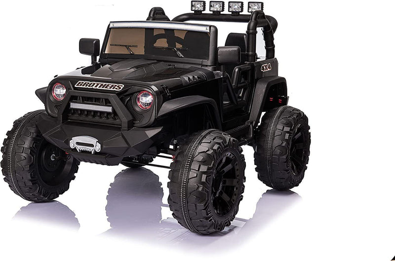 Load image into Gallery viewer, Electric 2-Seater Jeep for Kids with 400W Motor, LED Lights, and 24V Battery
