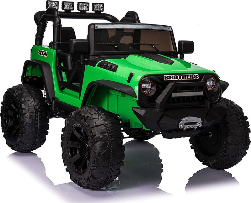 Load image into Gallery viewer, Electric 2-Seater Jeep for Kids with 400W Motor, LED Lights, and 24V Battery
