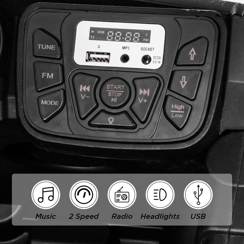 Load image into Gallery viewer, Electric 2-Seater Jeep for Kids with MP3 and LED Lights - 12V Battery Powered for Safe Fun!
