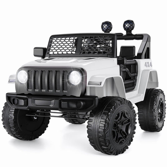 12V Kids Ride-On Truck with Parental Remote Control and Spring Suspension