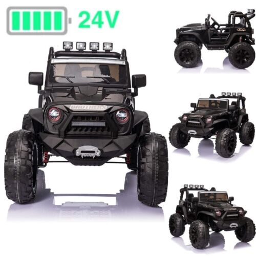 Load image into Gallery viewer, Electric 2-Seater Truck Toy for Kids with Remote Control - 2x200W 24V Power
