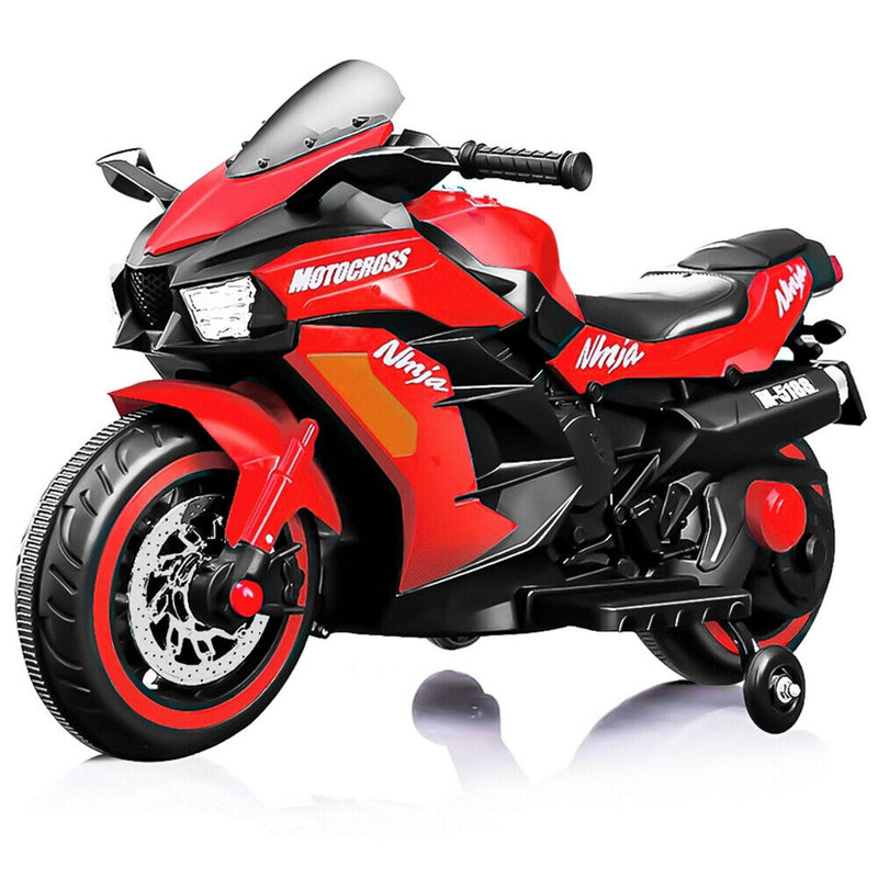 Load image into Gallery viewer, Electric 2-Wheel Kids Motorbike with Music and LED Lights - 12V Battery Powered
