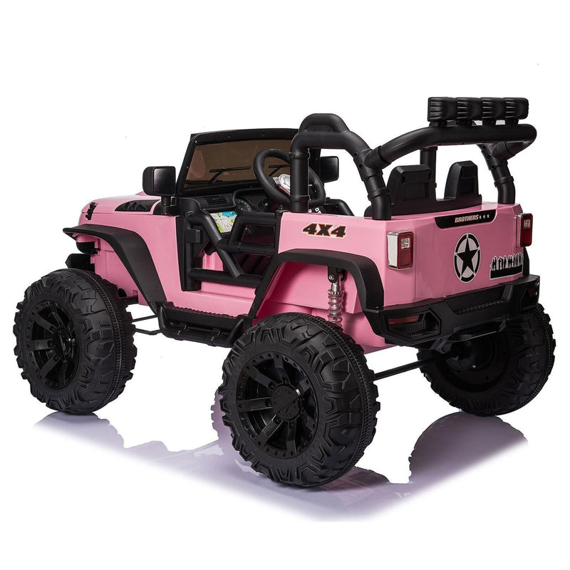 Load image into Gallery viewer, Electric 24V Battery-Powered Kids Ride On Jeep with USB, Bluetooth, and Remote Control
