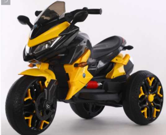 Electric 3-Wheel Kids Motorbike with Rechargeable Battery