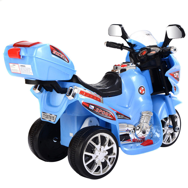 Load image into Gallery viewer, Electric 3-Wheel Kids Motorcycle with Foot Pedal Control - Fun and Safe Ride-On Toy
