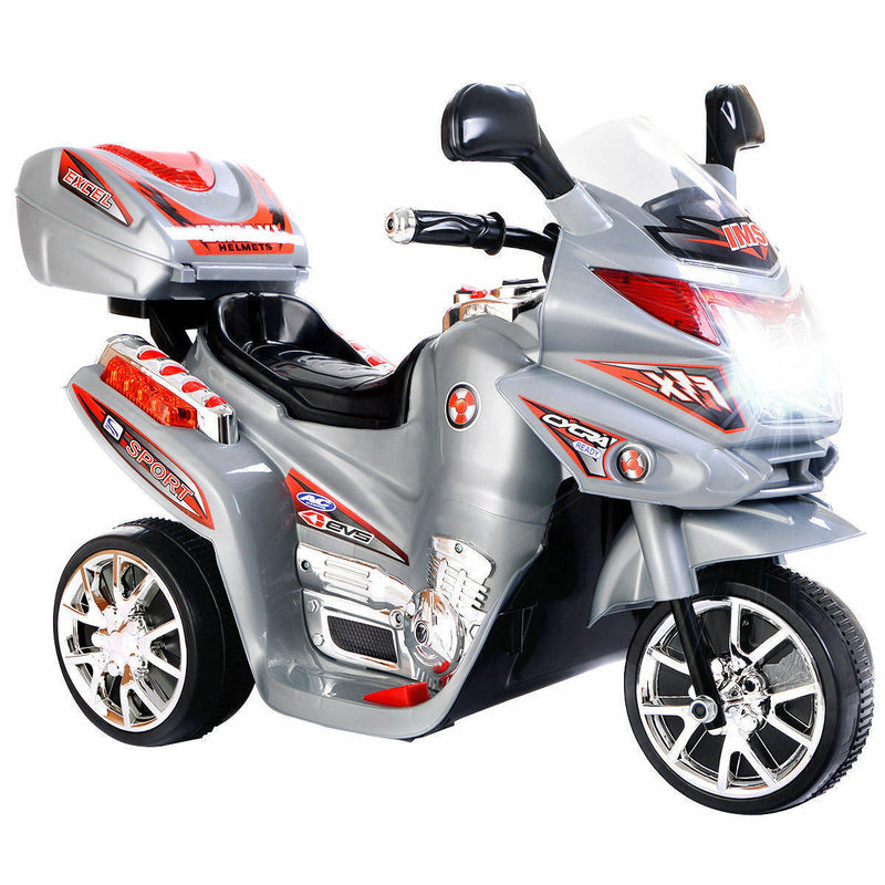 Load image into Gallery viewer, Electric 3-Wheel Kids Ride-On Motorcycle with 6V Battery Power - Fun and Exciting Toy for Young Riders!
