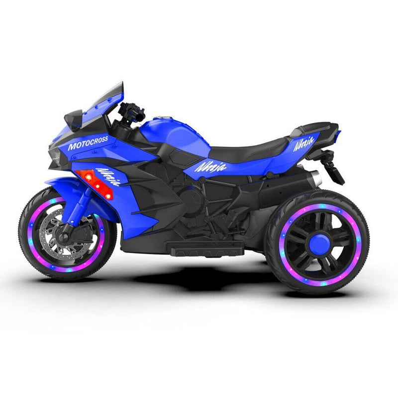 Load image into Gallery viewer, Electric 3 Wheel Motorbike for Kids with Music and LED Lights - 12V Battery Powered
