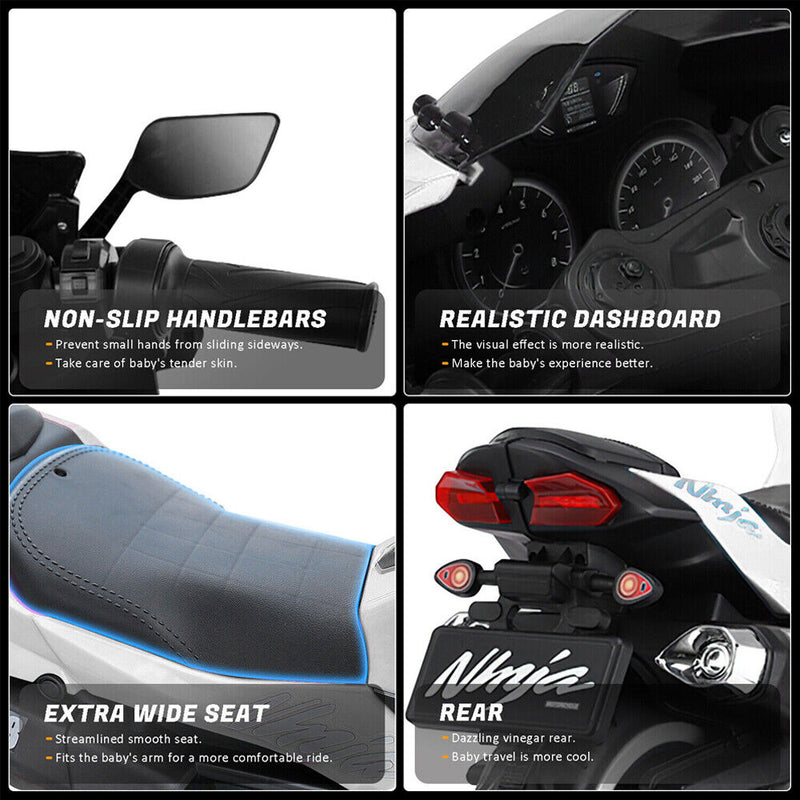 Load image into Gallery viewer, Electric 3 Wheel Motorbike for Kids with Music and LED Lights - 12V Battery Powered
