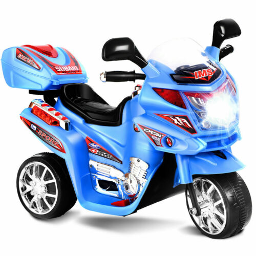 Load image into Gallery viewer, Electric 3-Wheel Motorcycle for Kids - Battery-Powered Outdoor Toy Bike
