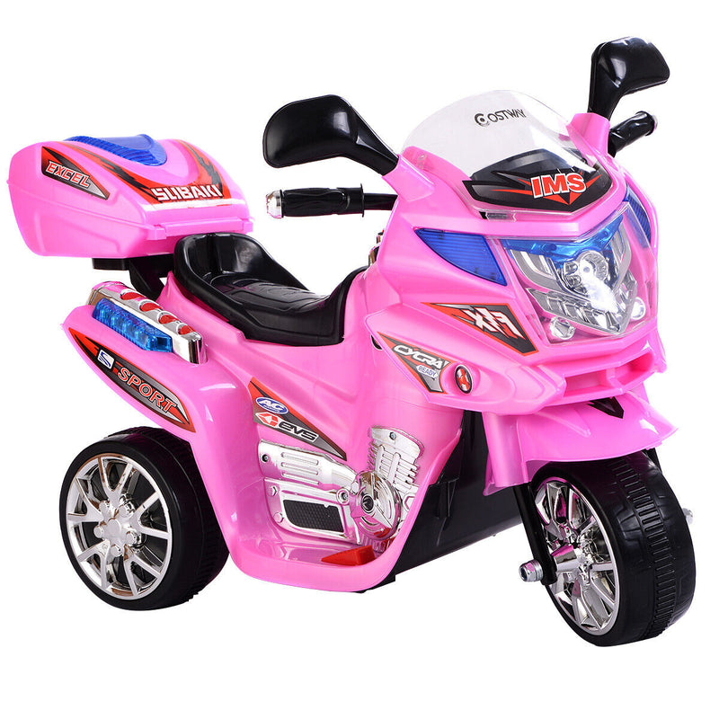 Load image into Gallery viewer, Electric 3-Wheel Ride On Motorcycle for Kids - 6V Battery Powered Bicycle for Christmas Fun
