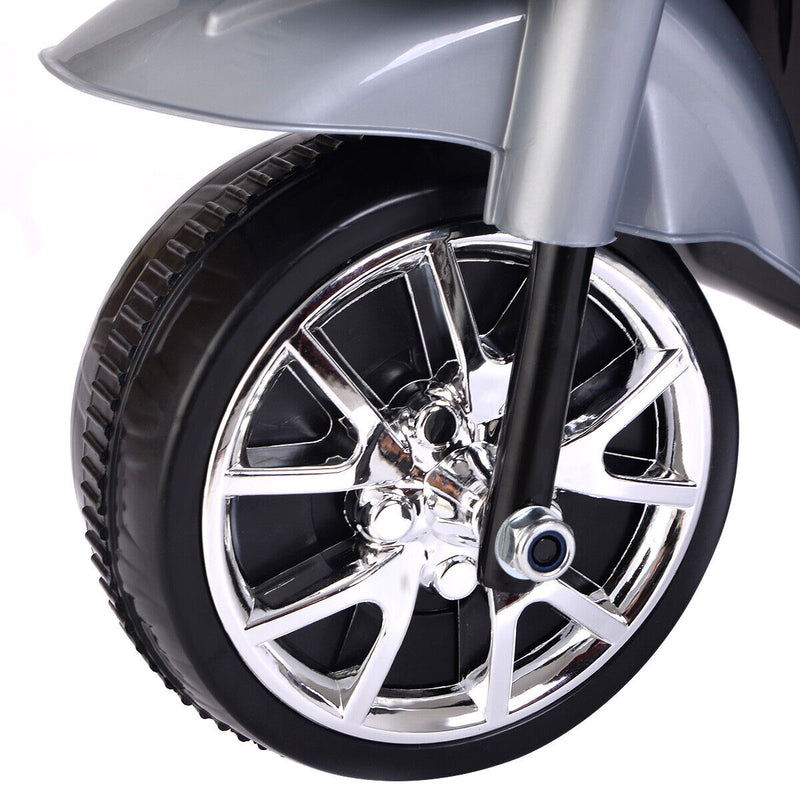 Load image into Gallery viewer, Electric 3-Wheel Ride On Motorcycle for Kids - Gray
