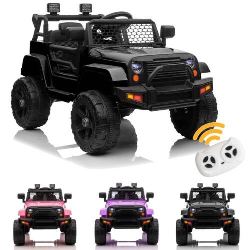 Load image into Gallery viewer, Electric 4-Wheel Ride-On Car Truck for Kids with Remote Control - 12V, 62 Lbs

