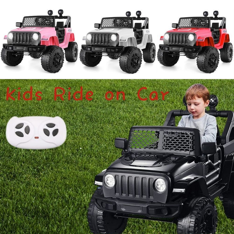 Load image into Gallery viewer, Electric 4 Wheeler ATV Car Jeep Truck for Kids - 12V/24V Battery Powered Ride-On Toy
