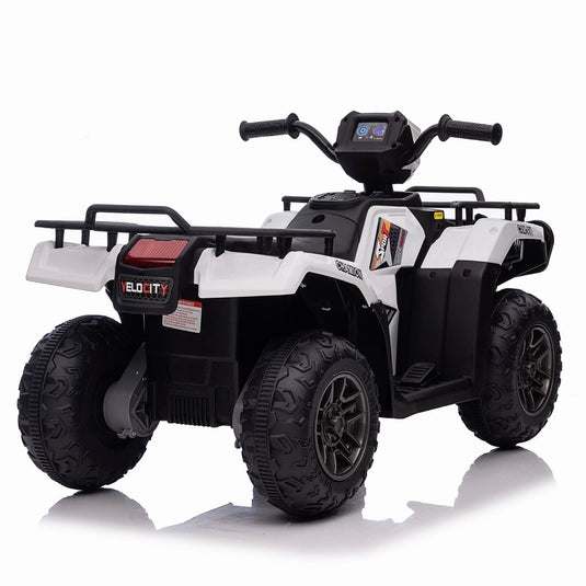 Electric 4-Wheeler ATV for Kids with 12V Battery, USB and AUX Ports