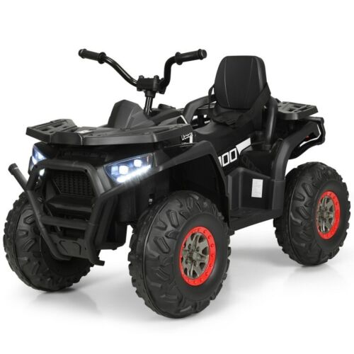 Load image into Gallery viewer, Electric 4-Wheeler ATV for Kids with 2 Speeds and LED Lights
