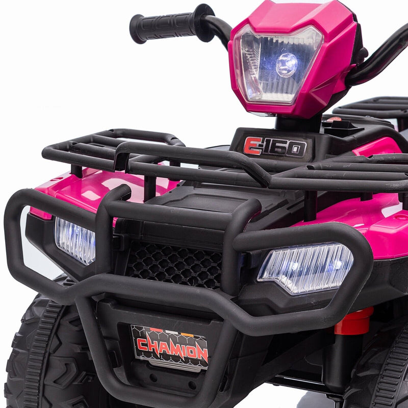 Load image into Gallery viewer, Electric Kids Ride On ATV with Music, LED Lights, and AUX/USB Port - 12V 4-Wheeler Quad

