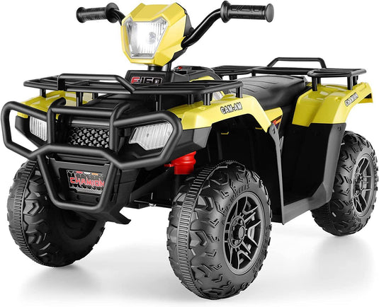 Electric Quad ATV Car for Kids 3-7 Years - 12V Battery Powered Truck with 4 Wheels