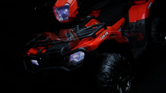 Electric ATV Ride-On Car for Kids Ages 3-7 - 12V 4-Wheel Fun!