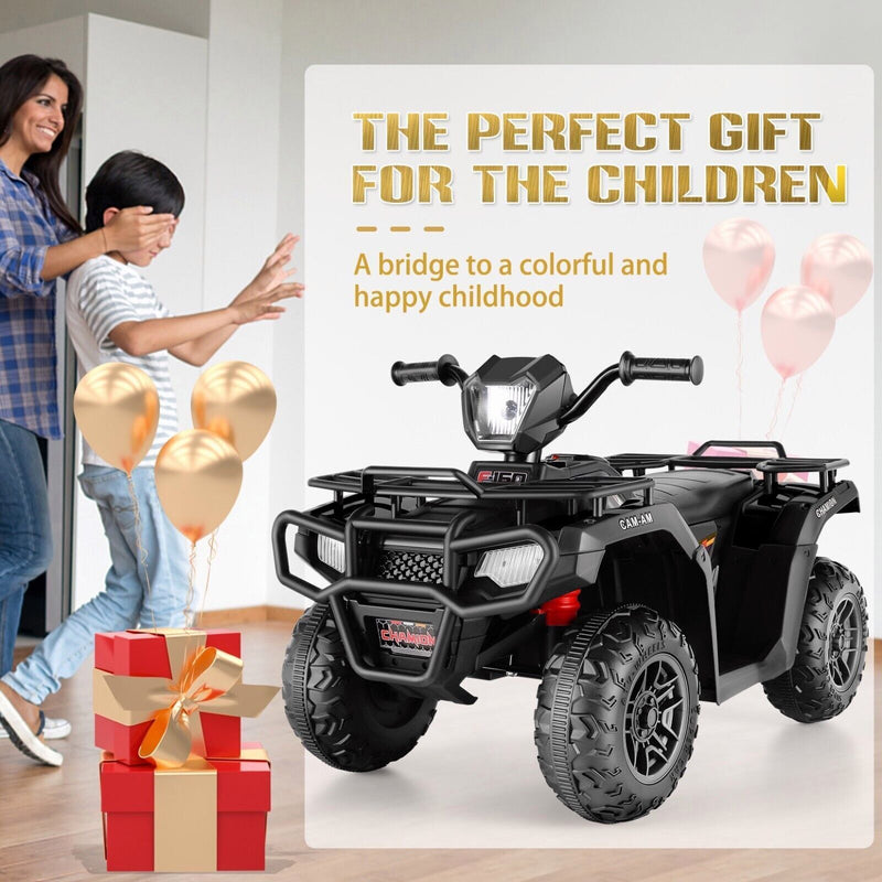 Load image into Gallery viewer, Electric 4-Wheeler ATV Quad for Kids with LED Lights, USB and MP3 Player - Suitable for Boys and Girls Aged 07
