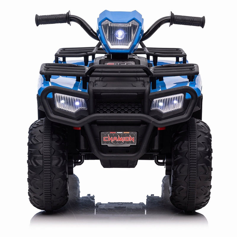Load image into Gallery viewer, Electric 4-Wheeler ATV Quad for Kids with LED Lights, USB and MP3 Player - Suitable for Boys and Girls Alike!
