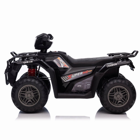 Electric 4-Wheeler ATV Quad for Kids with LED Lights, USB and MP3 Player - Suitable for Girls and Boys Aged 09