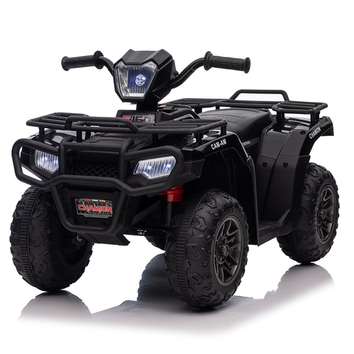 Electric 4-Wheeler ATV Quad for Kids with LED Lights, USB/MP3 Music
