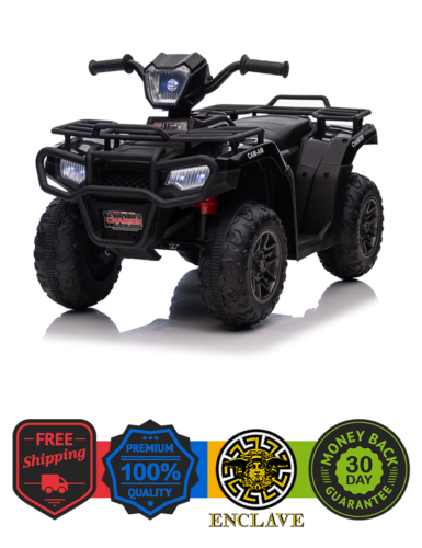 Load image into Gallery viewer, Electric 4-Wheeler ATV Quad for Kids with LED Lights, USB/MP3 Music

