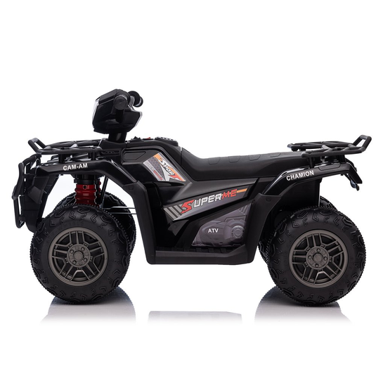 Electric 4-Wheeler ATV Quad for Kids with LED Lights, USB/MP3 Music