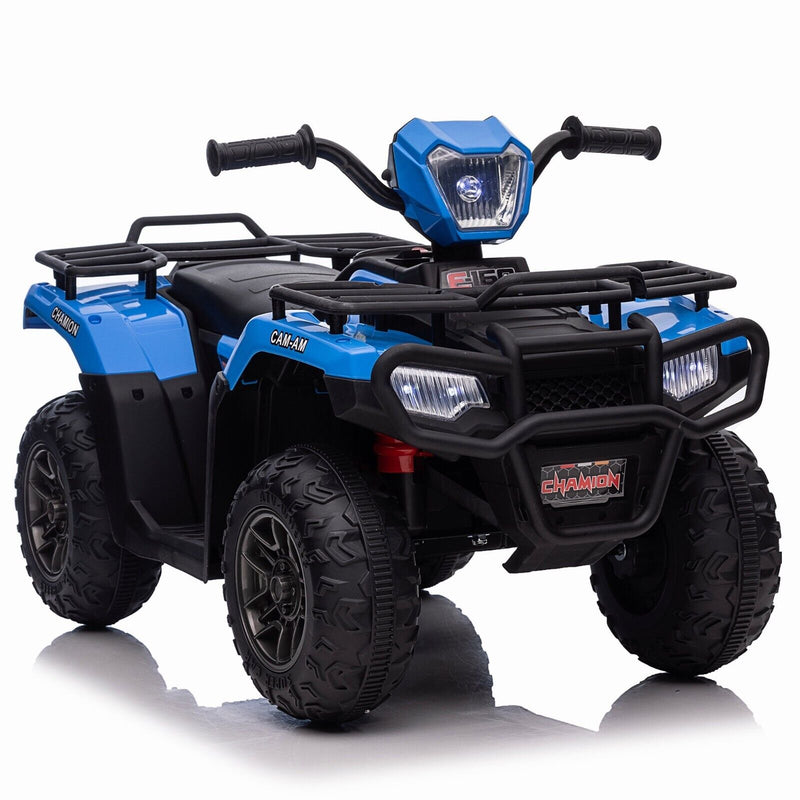Load image into Gallery viewer, Electric 4-Wheeler ATV for Kids with AUX and USB Ports - 12V Ride-On Quad Car
