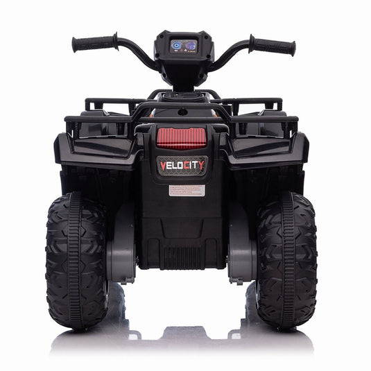 Electric 4-Wheeler Quad for Kids with 12V Battery and 2X30W Motor, USB Compatible