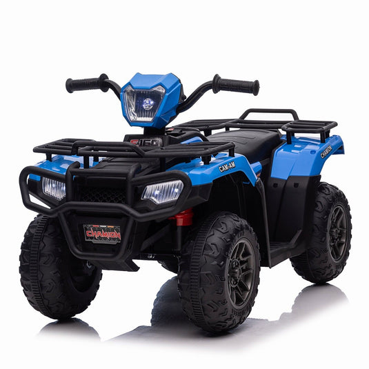 Electric 4-Wheeler Kids Ride on Car with LED Lights and MP3 Player - 12V 40W Battery-Powered ATV for Kids