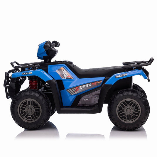 Electric 4-Wheeler Kids Ride on Car with LED Lights and MP3 Player - 12V 40W Battery-Powered ATV for Kids