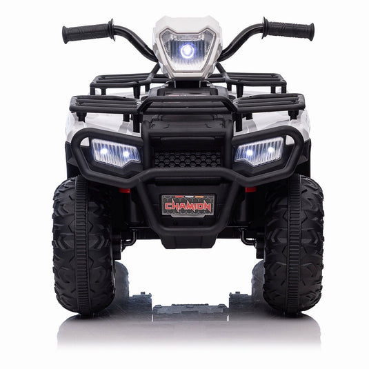 Electric 4-Wheeler Kids Ride on Car with LED Lights and MP3 Player - 12V 40W Battery-Powered ATV for Kids