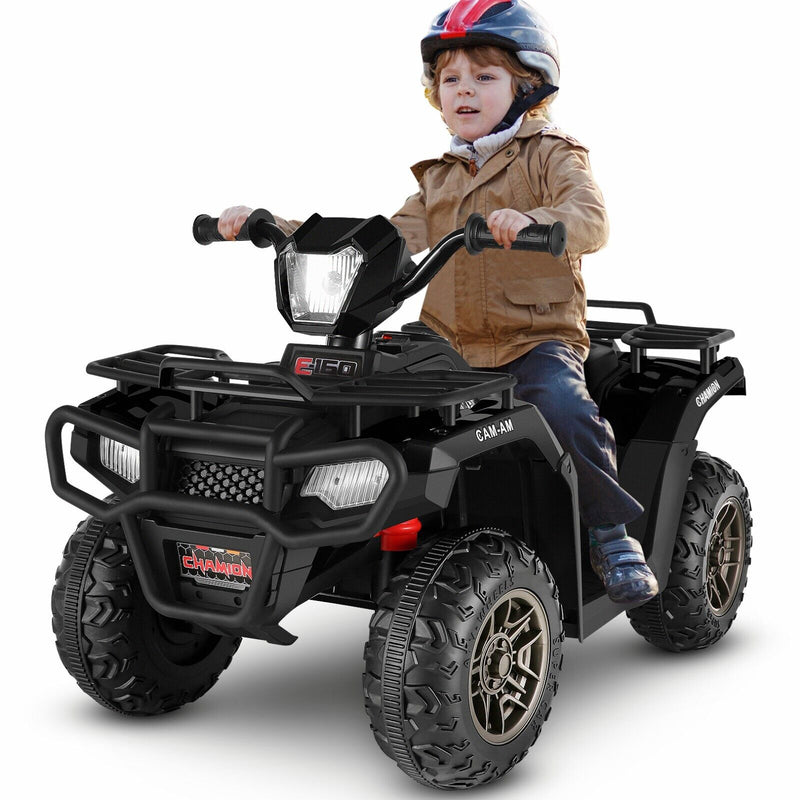 Load image into Gallery viewer, Electric 4-Wheeler ATV Quad Ride-On Car for Kids with LED Lights and MP3 Player - Perfect Gift for Boys and Girls (12V)
