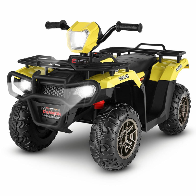 Load image into Gallery viewer, Electric 4-Wheeler ATV Quad Ride-On Car for Kids with LED Lights and MP3 Player - Perfect Gift for Boys and Girls (12V)
