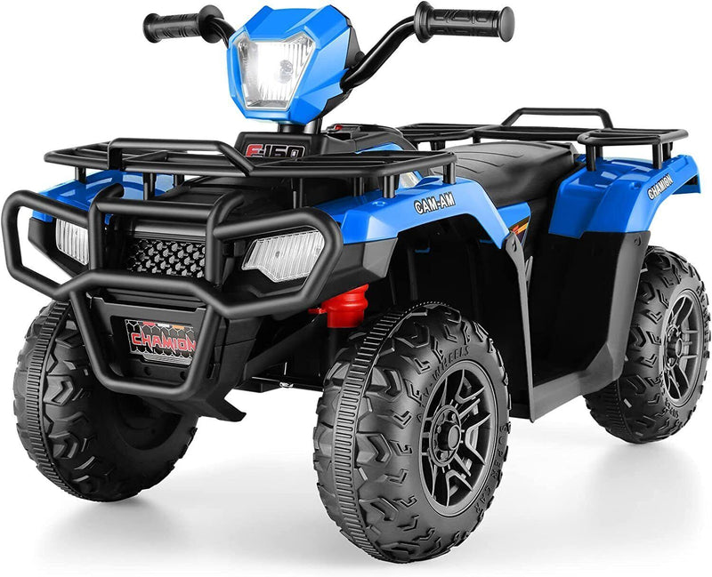 Load image into Gallery viewer, Electric Quad ATV for Kids with LED Lights and 12V Battery Power
