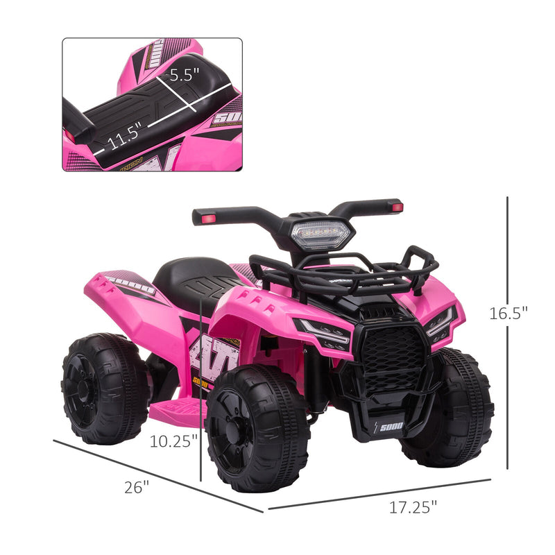 Load image into Gallery viewer, Electric 4 Wheeler ATV Ride-On Toy for Toddlers (Ages 1-3) - Powered by 6V Battery
