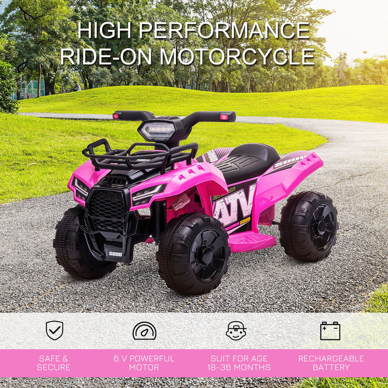 Load image into Gallery viewer, Electric 4 Wheeler ATV Ride-On Toy for Toddlers (Ages 1-3) - Powered by 6V Battery
