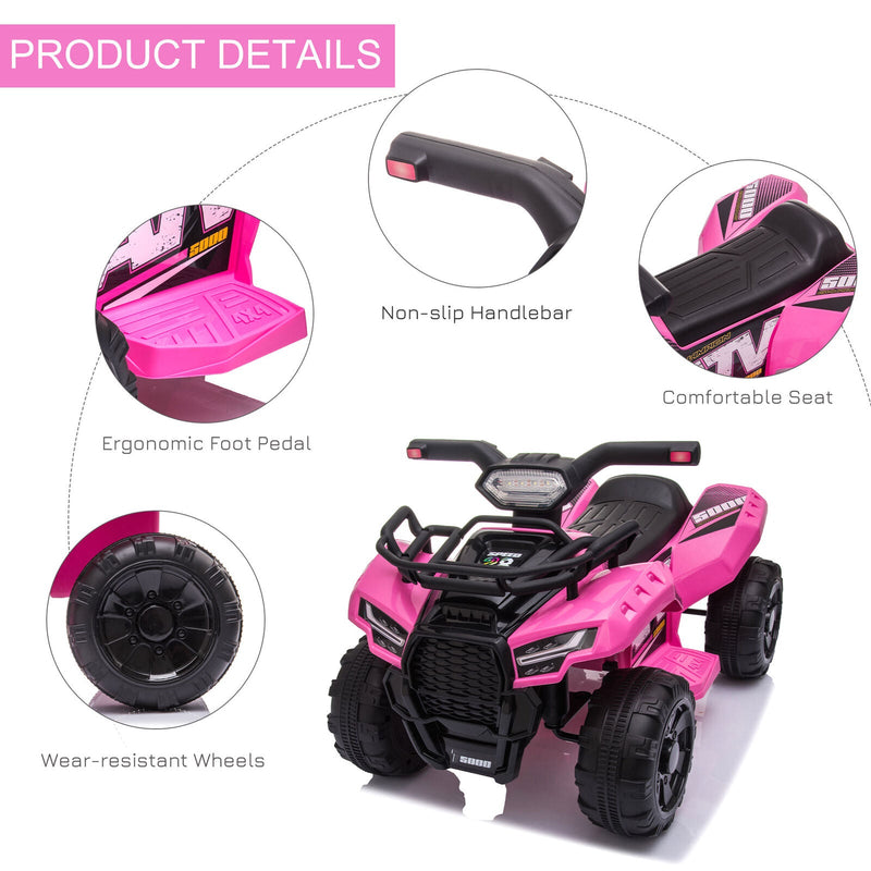 Load image into Gallery viewer, Electric 4 Wheeler ATV Ride-On Toy for Toddlers (Ages 1-3) - Powered by 6V Battery
