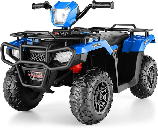 Electric 4-Wheeler ATV Quad for Kids with AUX & USB Port - Perfect Gift!